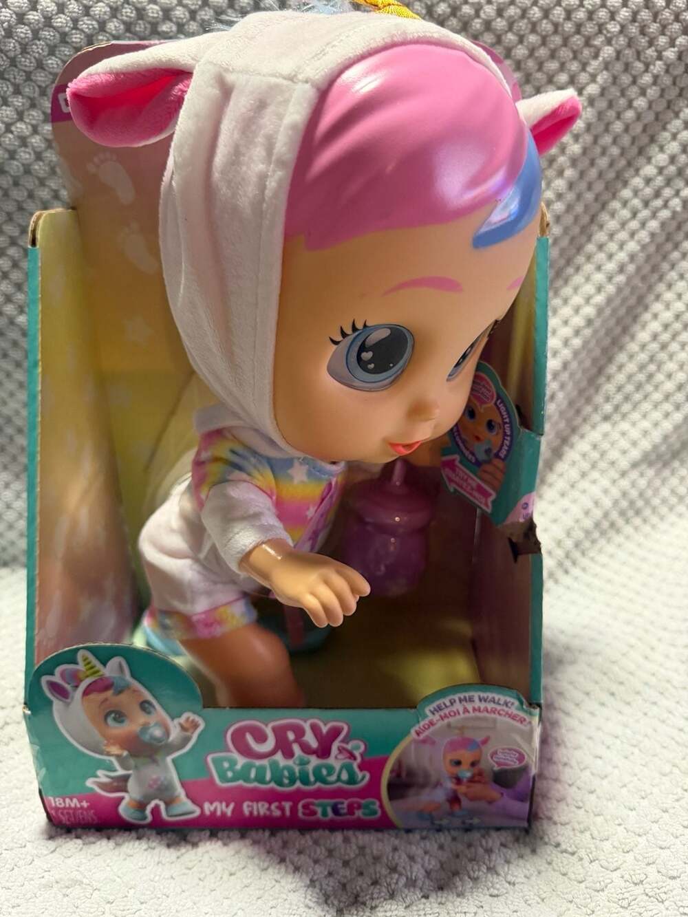 Cry Babies My First Steps Dreamy Interactive Baby Doll